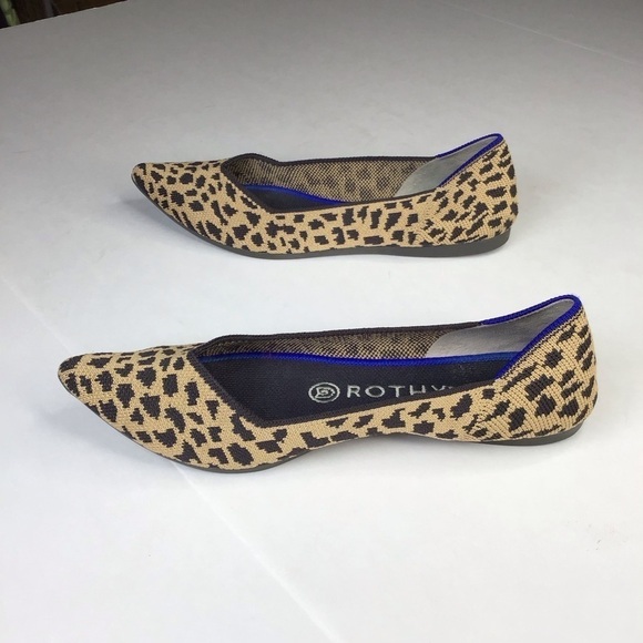 Rothy’s The Point Flats in Cheetah Print Size 7. - Picture 6 of 10